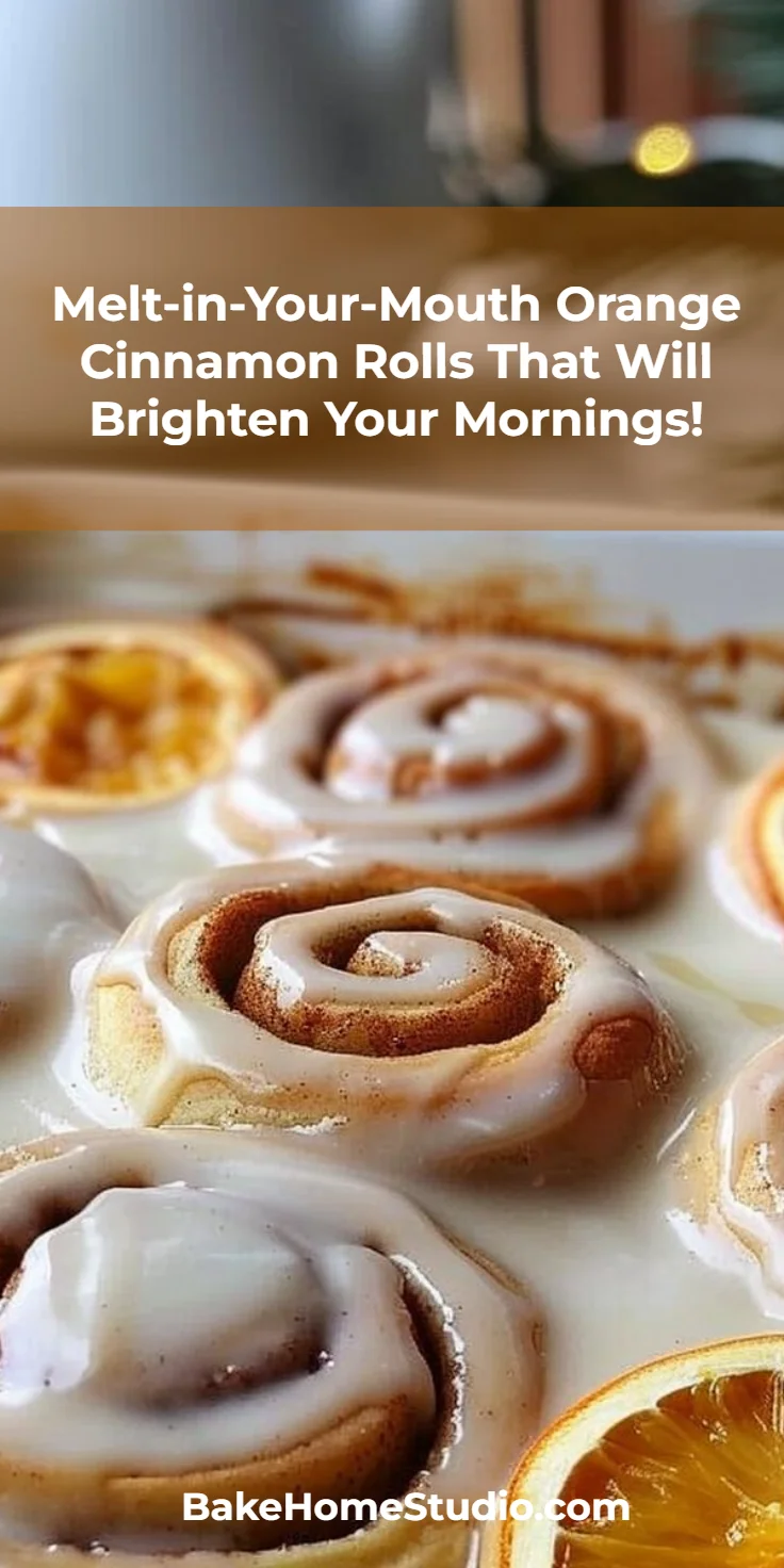 Orange Cinnamon Rolls