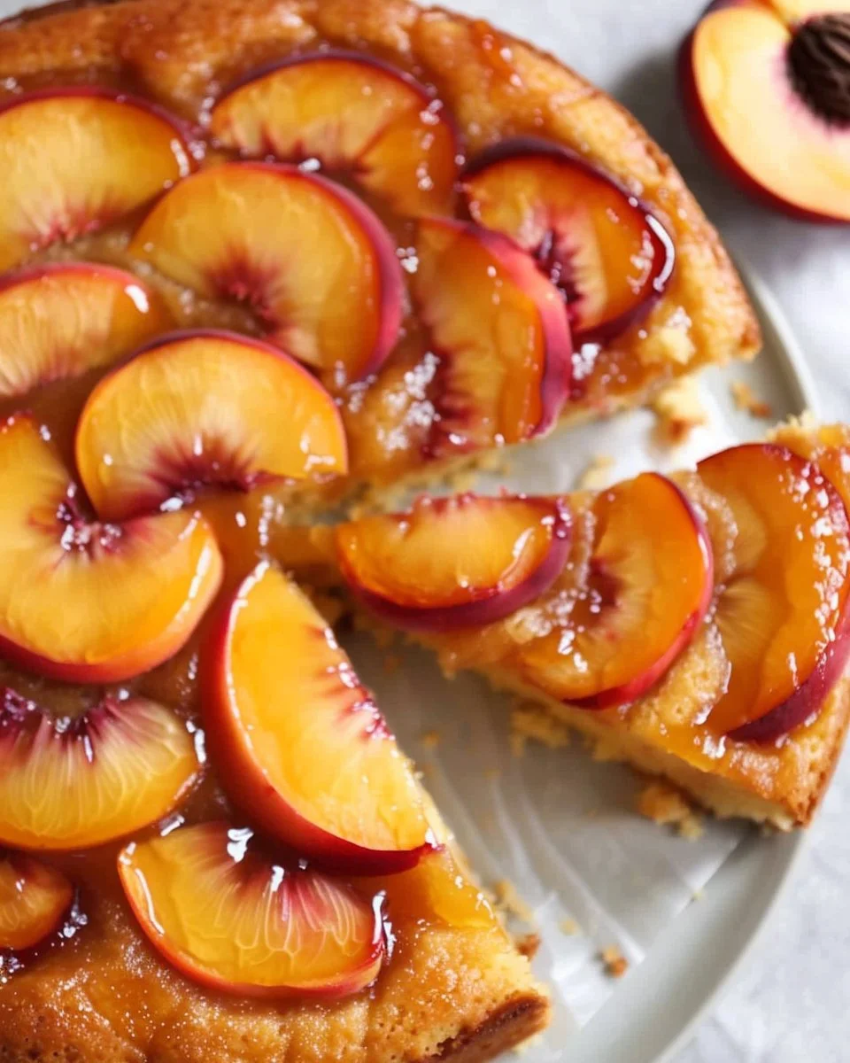 Peach Upside Down Cake