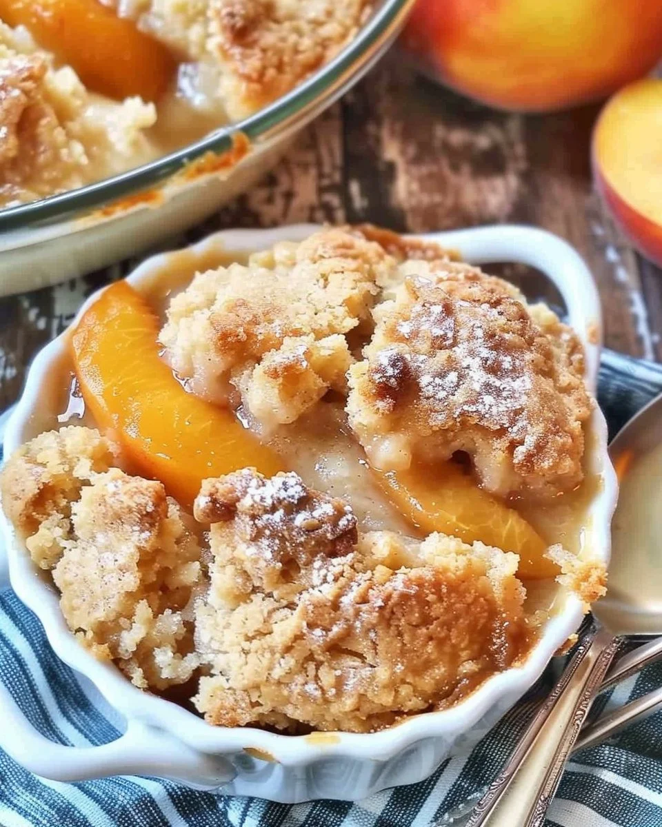 SOUTHERN PEACH COBBLER