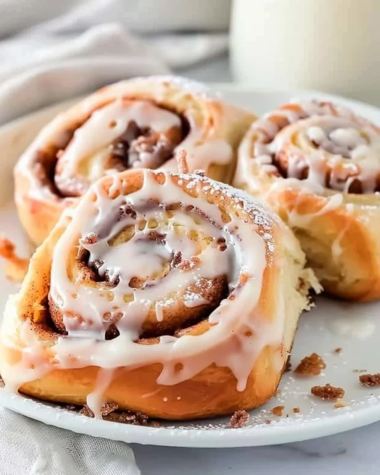 Quick and easy cinnamon rolls baked in one hour